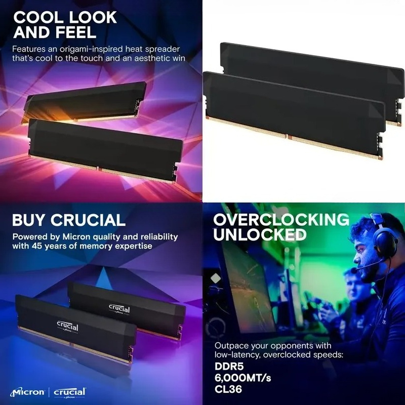Ddr5 Memory - AMD EXPO DDR5 32GB Kit 16GBx2