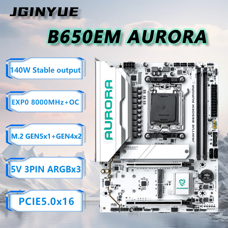 Ddr5 Rgb Ram - JGINYUE B650M AURORA Yeni Anakart M-ATX