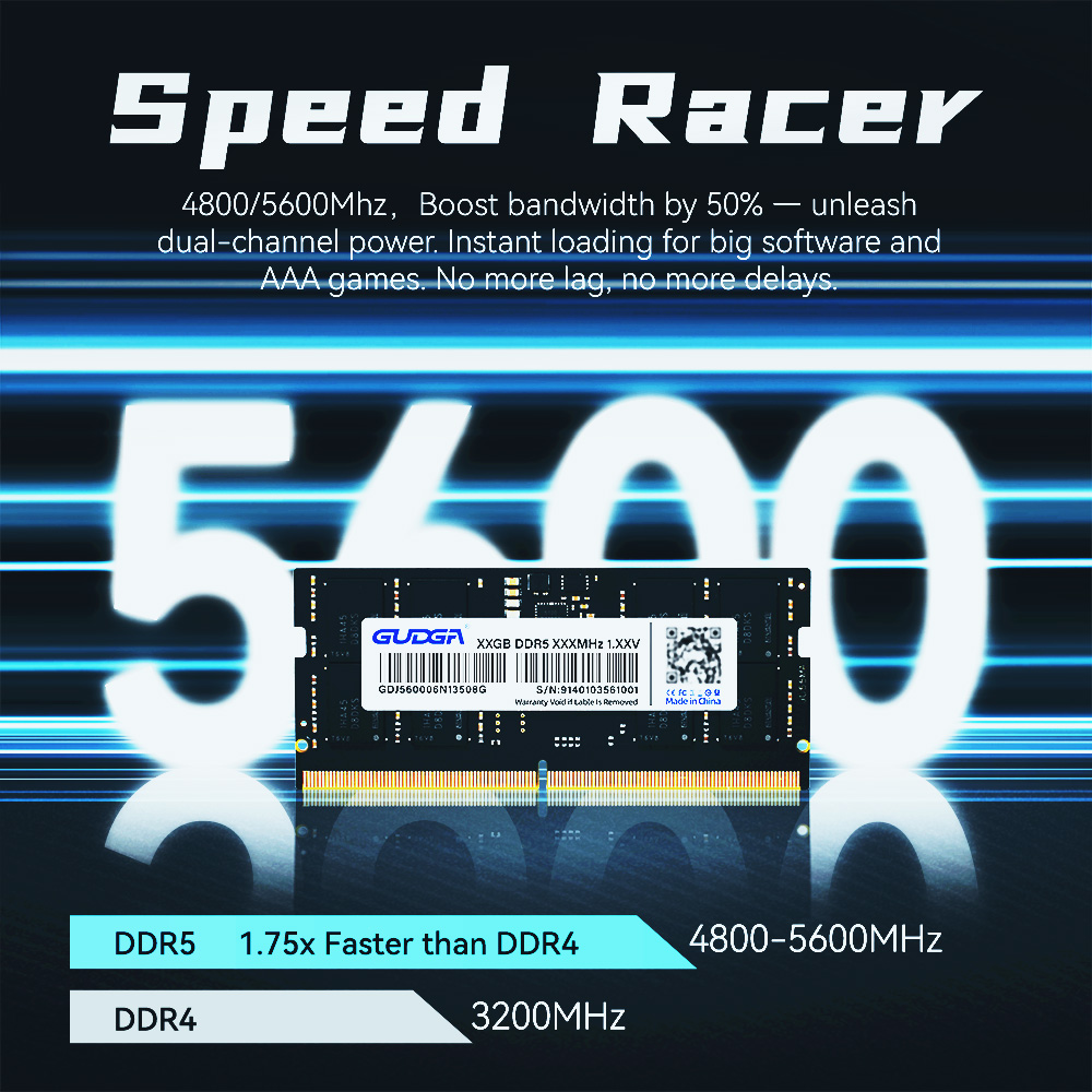 GUDGA DDR5 RAM 8GB 16GB 32GB D - Ddr5 4800Mhz incelemesi ve fiyatı