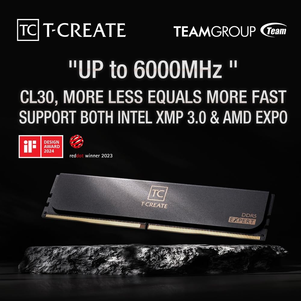 TEAMGROUP T-Create Expert CL30 - Ddr5 Ram incelemesi ve fiyatı