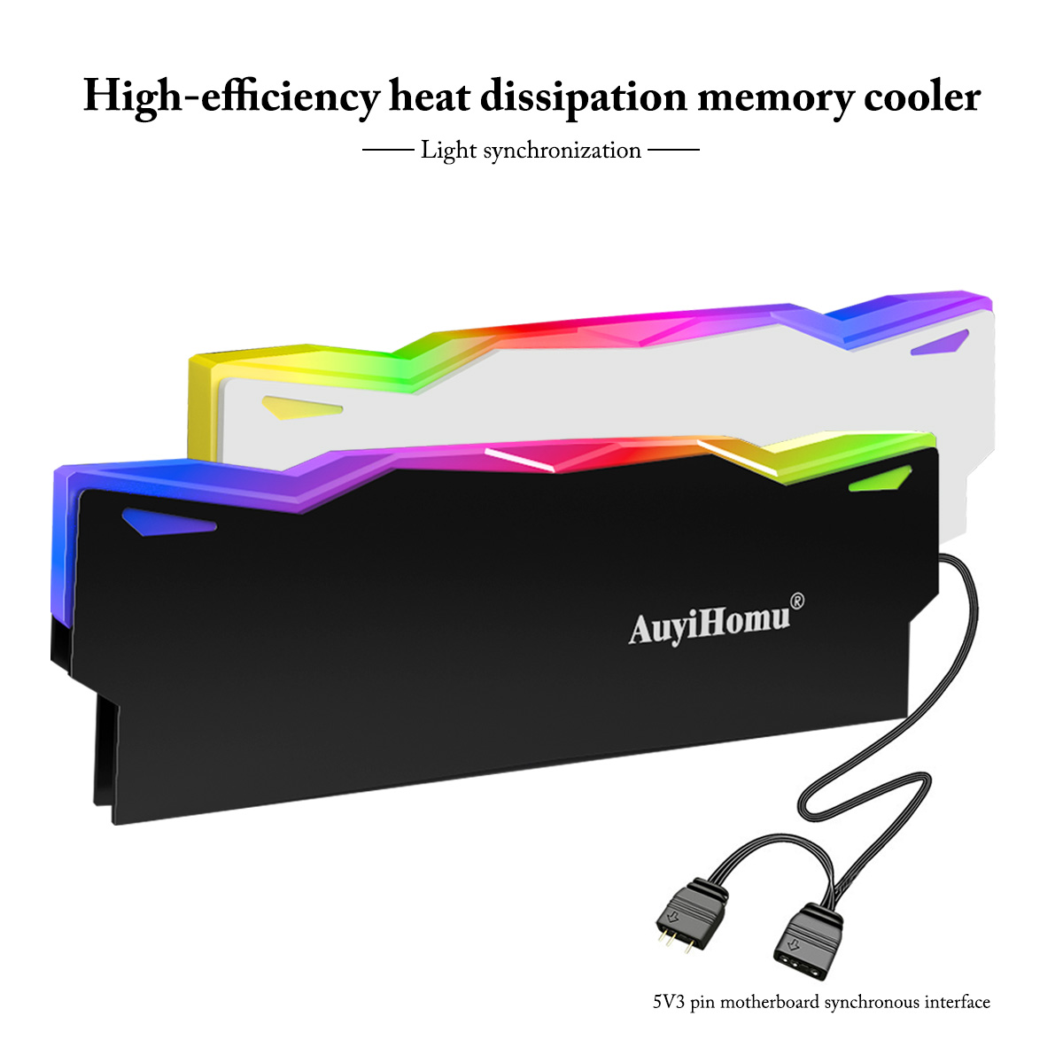AuyiHomu RGB Soğutucu, 5V 3Pin - Ddr5 Memory incelemesi ve fiyatı