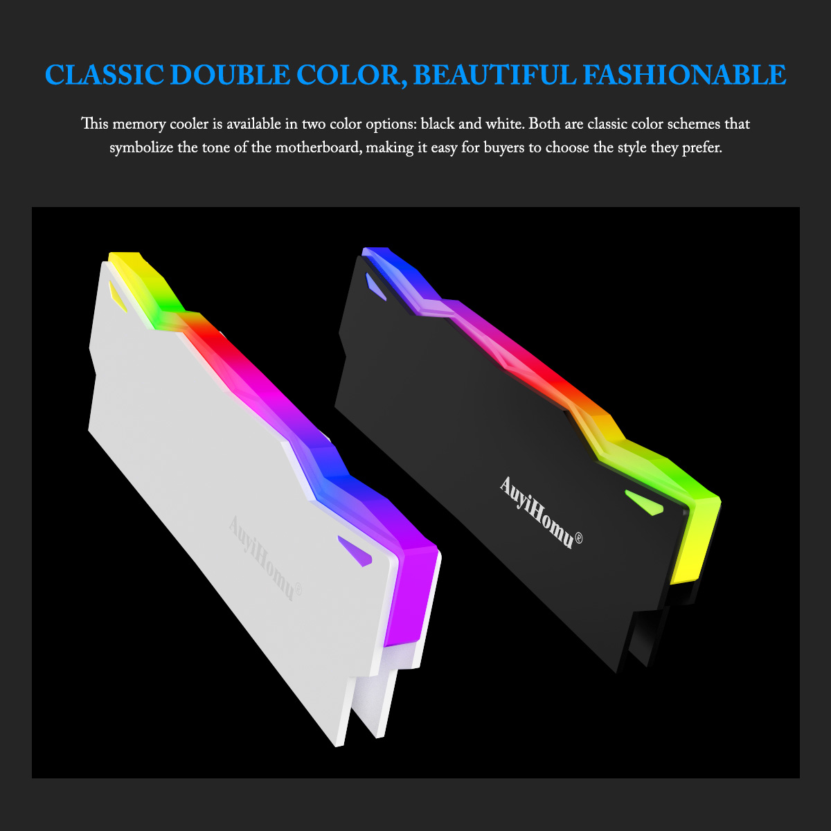 AuyiHomu RGB Soğutucu, 5V 3Pin - Ddr5 Memory incelemesi ve fiyatı